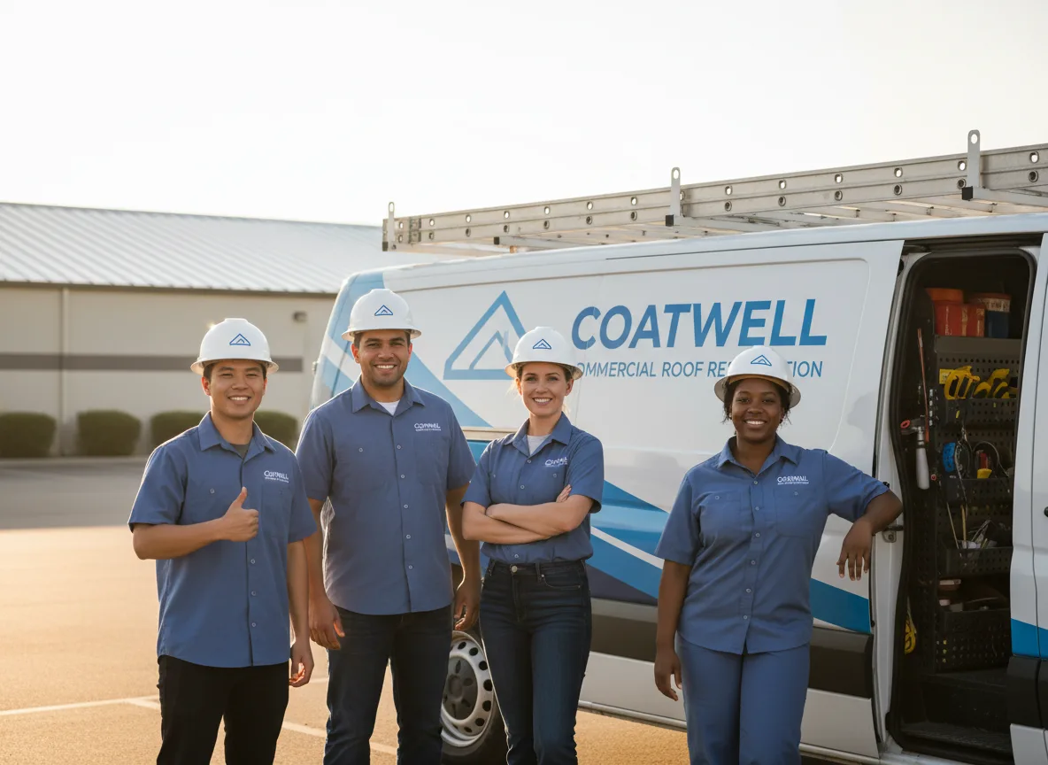 Commercial roof coating company in Alma, MI